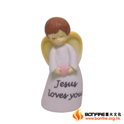 天使座檯擺設
Jesus loves you