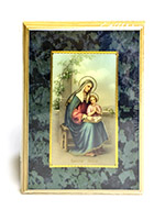 聖相座檯木牌(聖母與母親St.Anna) 